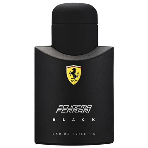 ferrari black eau de toilette masculino 75ml ferrari